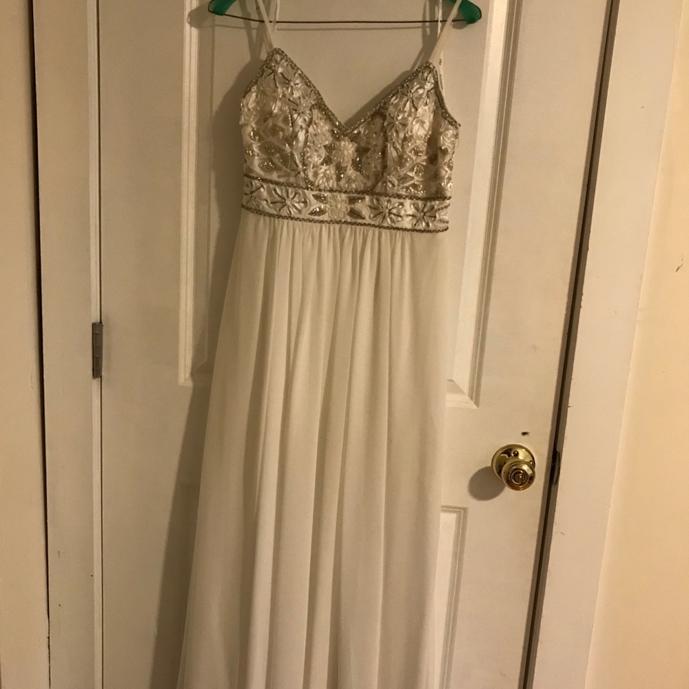 White Prom Dress